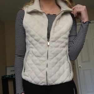 Cream/Off White A&F Vest